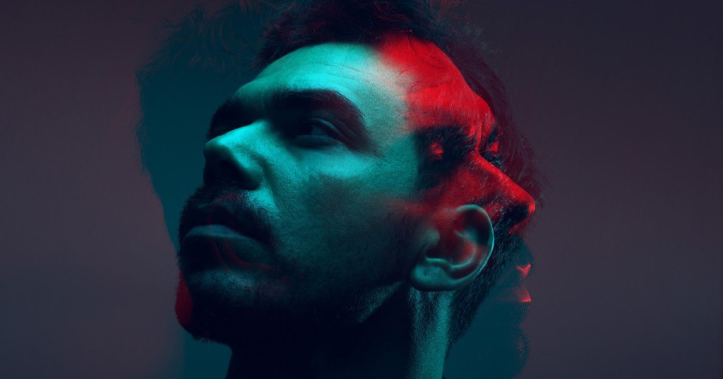 A cheating man with tow faces.